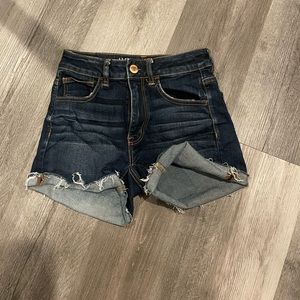 american eagle super stretch shorts